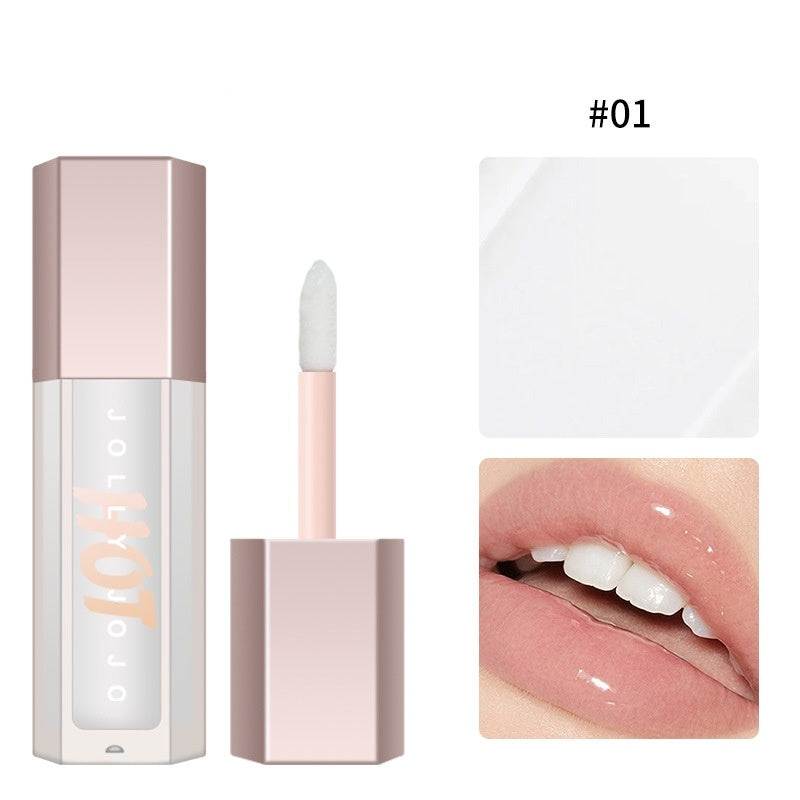 Transparent Lip Gloss Highlight Brightening Full Lips Lip Lacquer - beautyshop-24