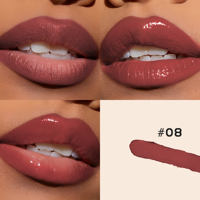 Double-headed Matte Lip Liner Transparent Moisturizing Lip Gloss - beautyshop-24