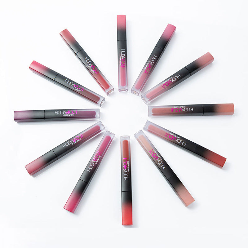 Neu 12 Matte Lip Glaze Lippen-Make-up-Set - beautyshop-24