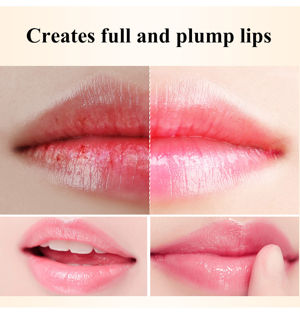 Hyaluronic Acid Long-lasting Nourishing Lip Balm Lip Plumper Moisturizing Reduce Fine Lines Relieve Dryness Lip Care - beautyshop-24