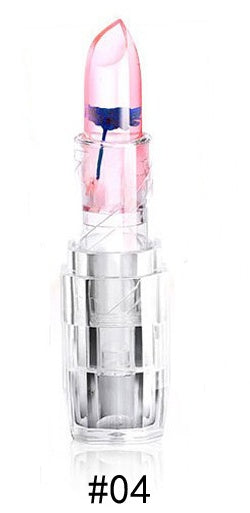 Machen-up flowerslipstick lip feuchtigkeitsspendende lip balm gelee blume farbe lippenstift - beautyshop-24