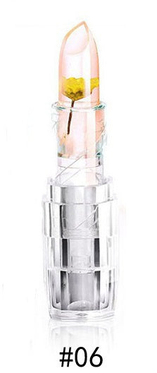 Machen-up flowerslipstick lip feuchtigkeitsspendende lip balm gelee blume farbe lippenstift - beautyshop-24