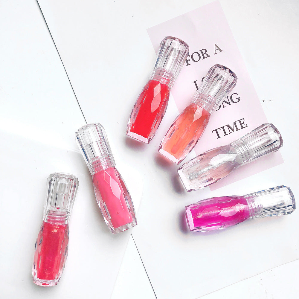 Natural mint lip gloss 3D crystal doodle lip gloss - beautyshop-24