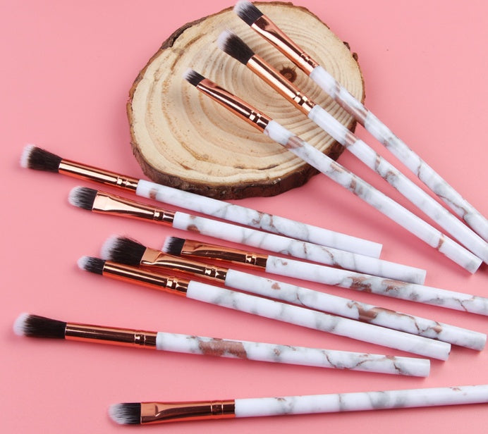 MAANGE Make-up-Pinsel 10Pcs Multifunktionaler Make-up-Pinsel Concealer Lidschatten-Pinsel-Set Mini-Pinsel-Make-up-Tool