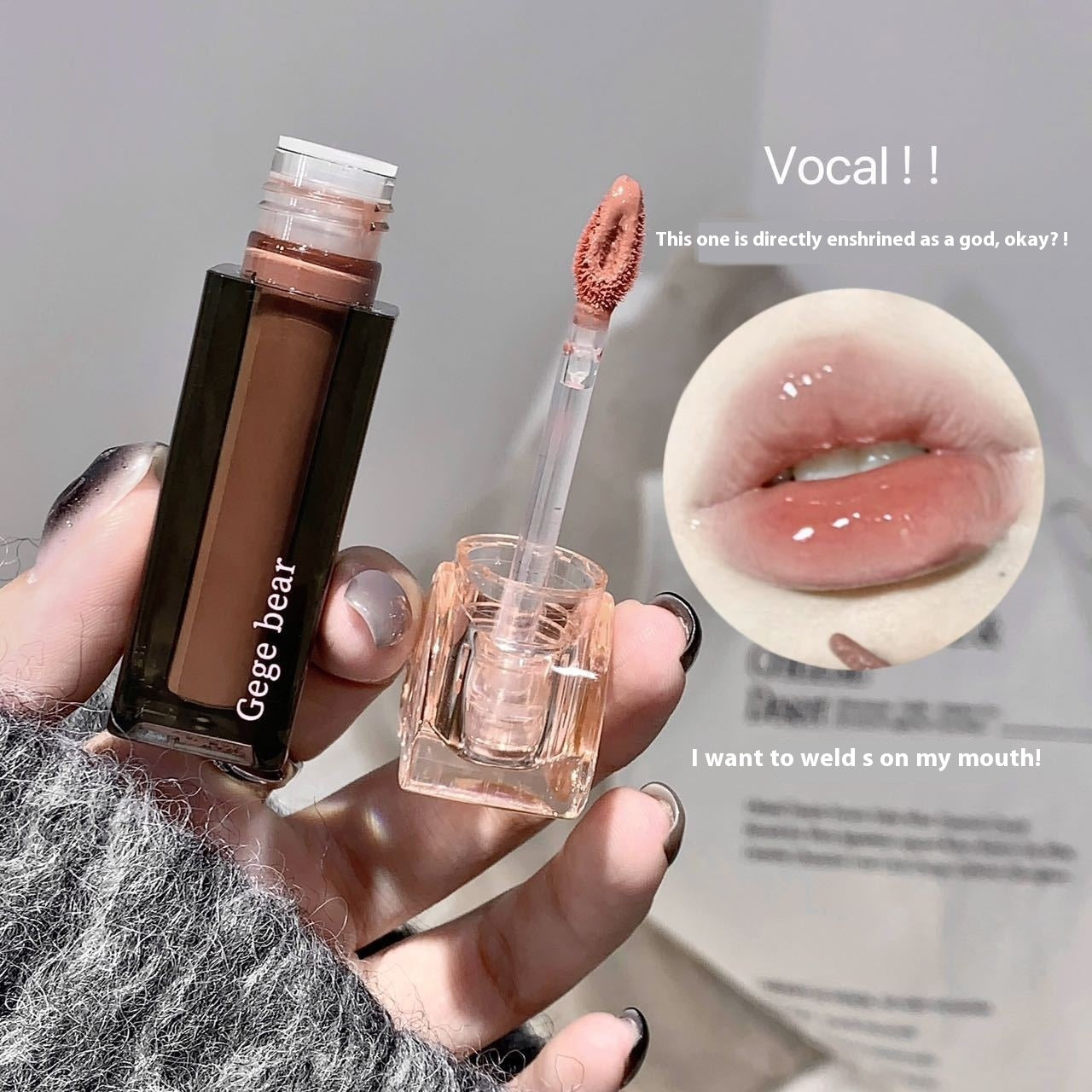 Moisturizing Lip Lacquer Moisturizing Water Light Mirror Makeup Color Rendering - beautyshop-24