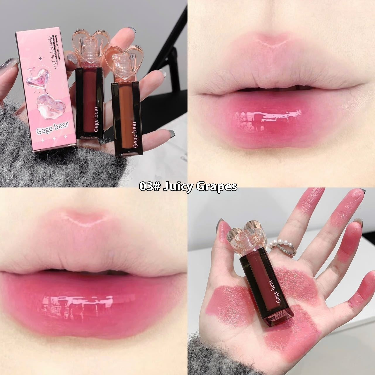 Moisturizing Lip Lacquer Moisturizing Water Light Mirror Makeup Color Rendering - beautyshop-24