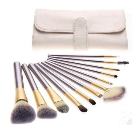 Persischer Make-up Pinsel Anzug Reis Weiß Make Up Pinsel, Champagner Farbe Pinsel Griff Make-up Pinsel Ohne - beautyshop-24