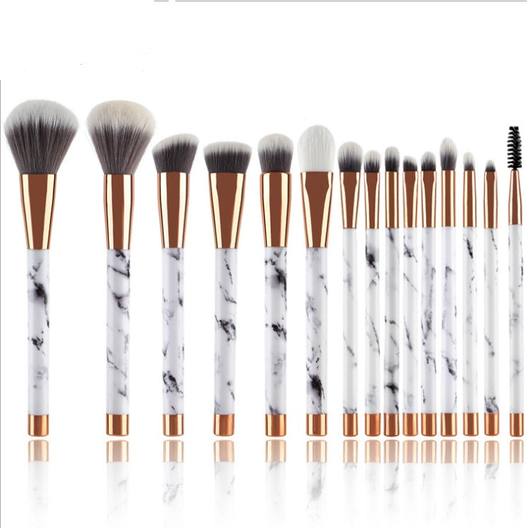 11 Sets Marmor-Make-up-Pinsel mit Make-up-Pinsel Beauty-Make-up-Kit 11 Make-up-Pinsel-Sets - beautyshop-24