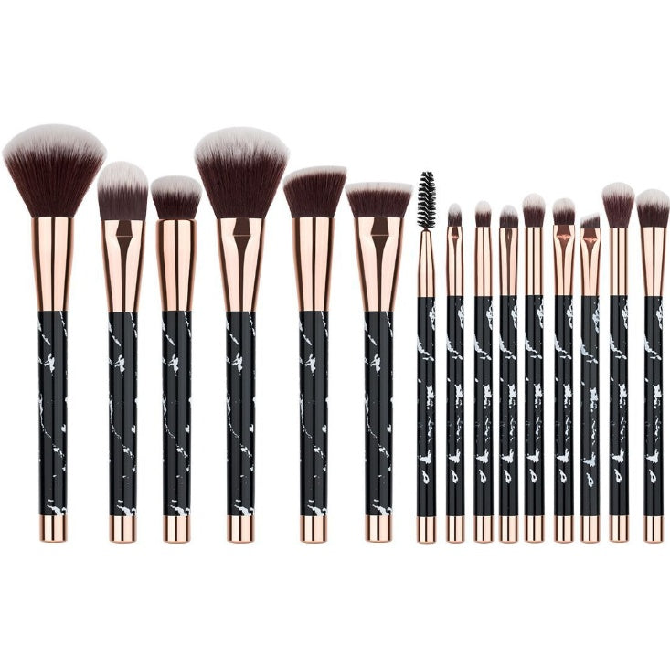 11 Sets Marmor-Make-up-Pinsel mit Make-up-Pinsel Beauty-Make-up-Kit 11 Make-up-Pinsel-Sets - beautyshop-24