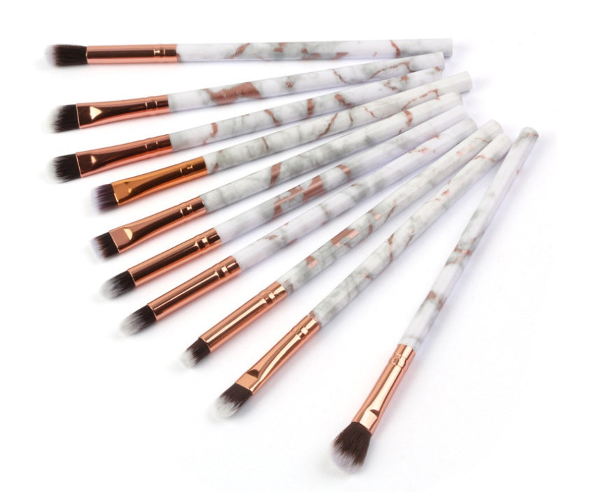 MAANGE Make-up-Pinsel 10Pcs Multifunktionaler Make-up-Pinsel Concealer Lidschatten-Pinsel-Set Mini-Pinsel-Make-up-Tool