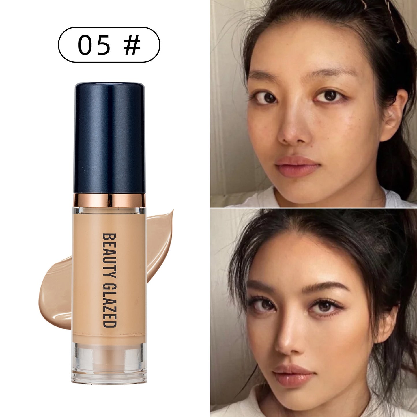 6 Farben Half Cover Make-up Primer nicht stecken - beautyshop-24