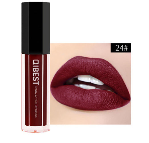 QIBEST Makeup Hexagonal Lip Gloss - beautyshop-24