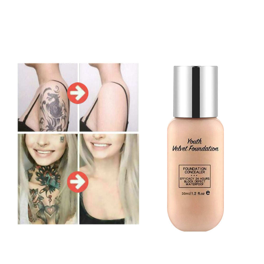 Wasserdichte Oil Control Matte Foundation - beautyshop-24