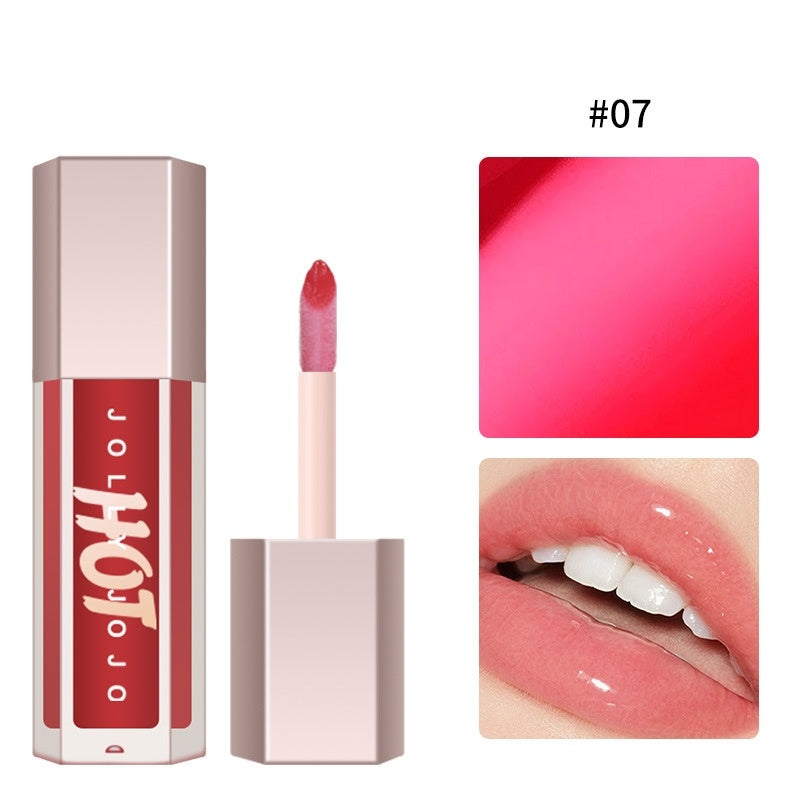 Transparent Lip Gloss Highlight Brightening Full Lips Lip Lacquer - beautyshop-24