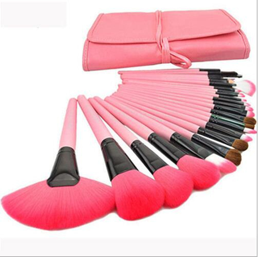 24 Logs Schwarzes Make-up-Pinsel-Set Pinsel Beauty-Tools Make-up-Make-up-Pinsel-Set