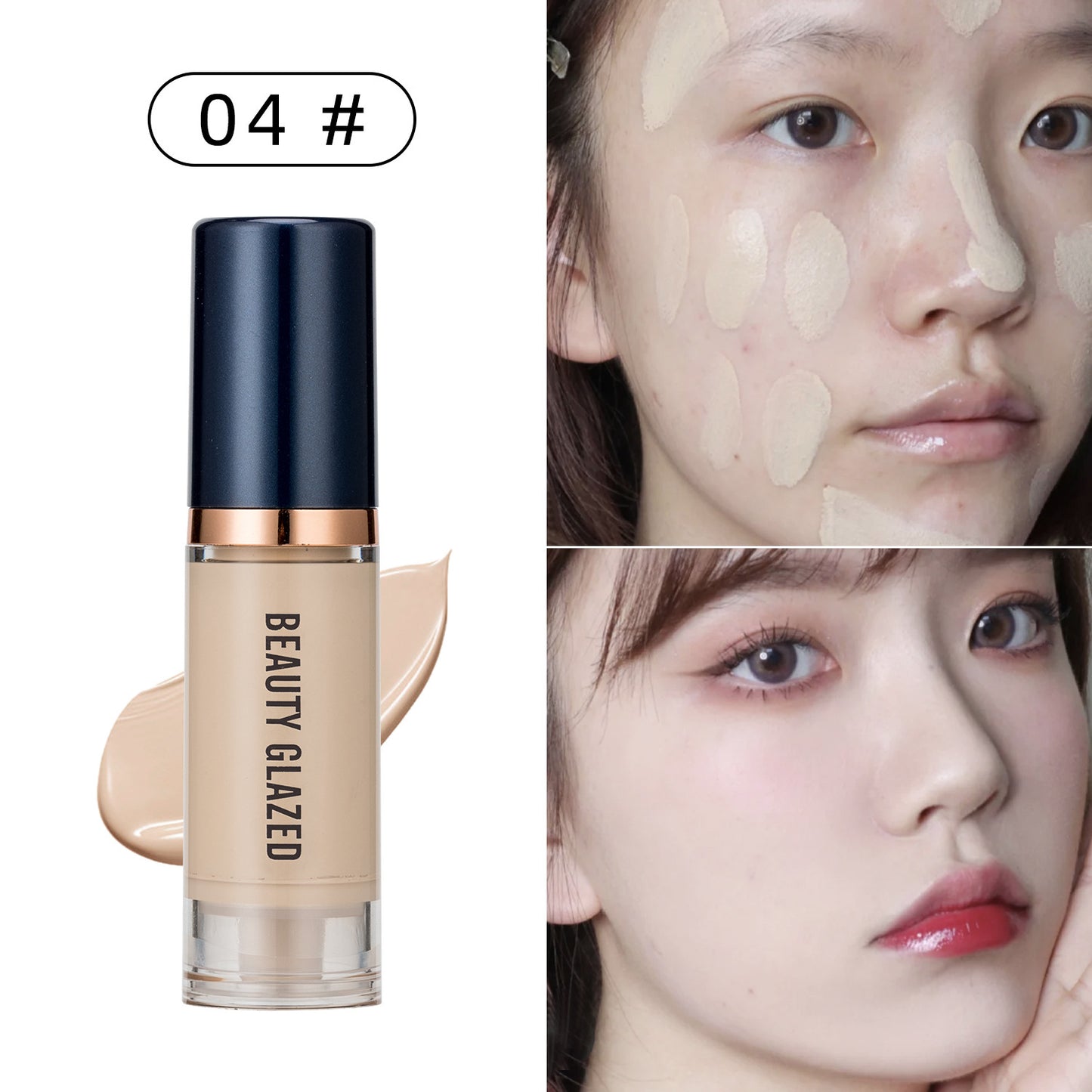 6 Farben Half Cover Make-up Primer nicht stecken - beautyshop-24