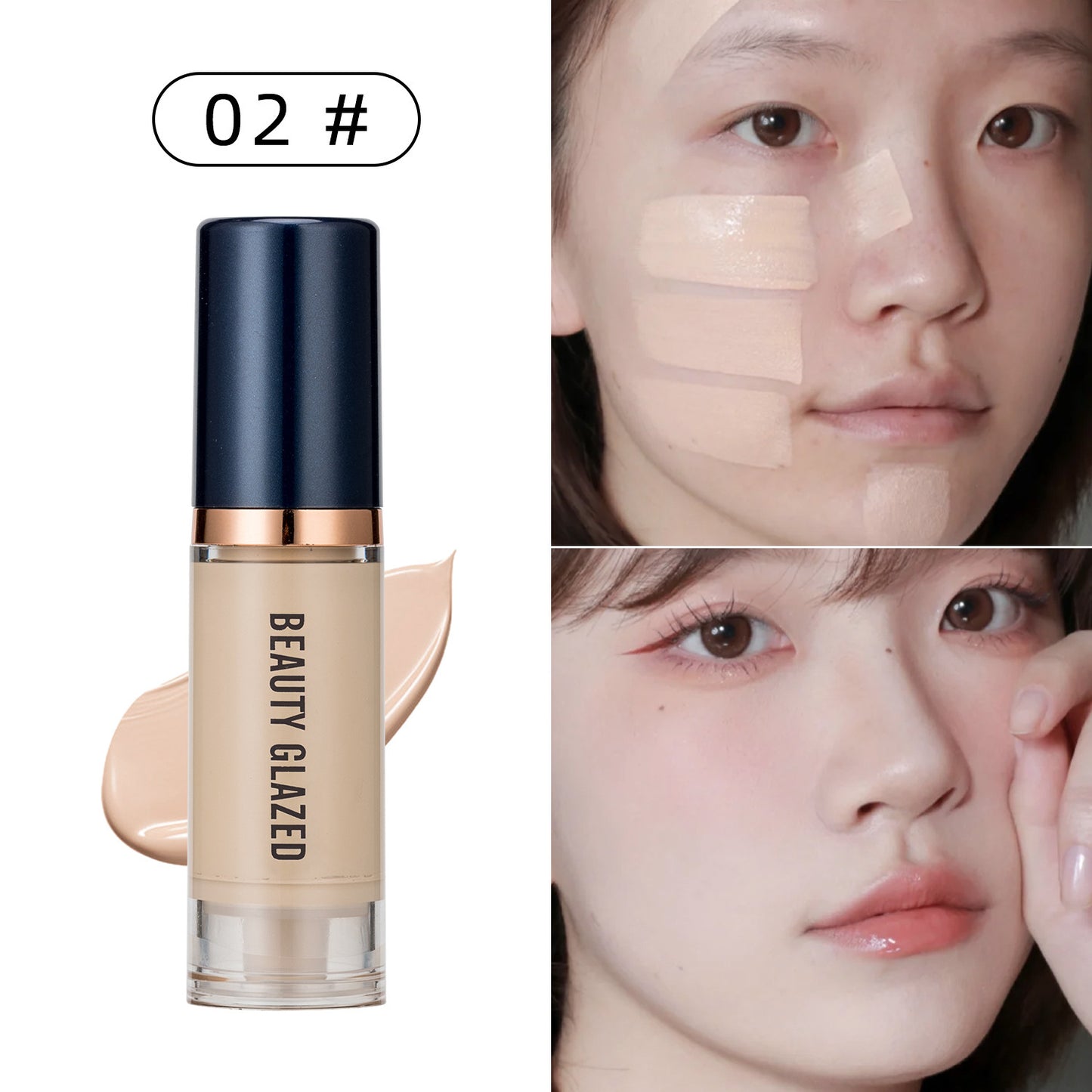 6 Farben Half Cover Make-up Primer nicht stecken - beautyshop-24