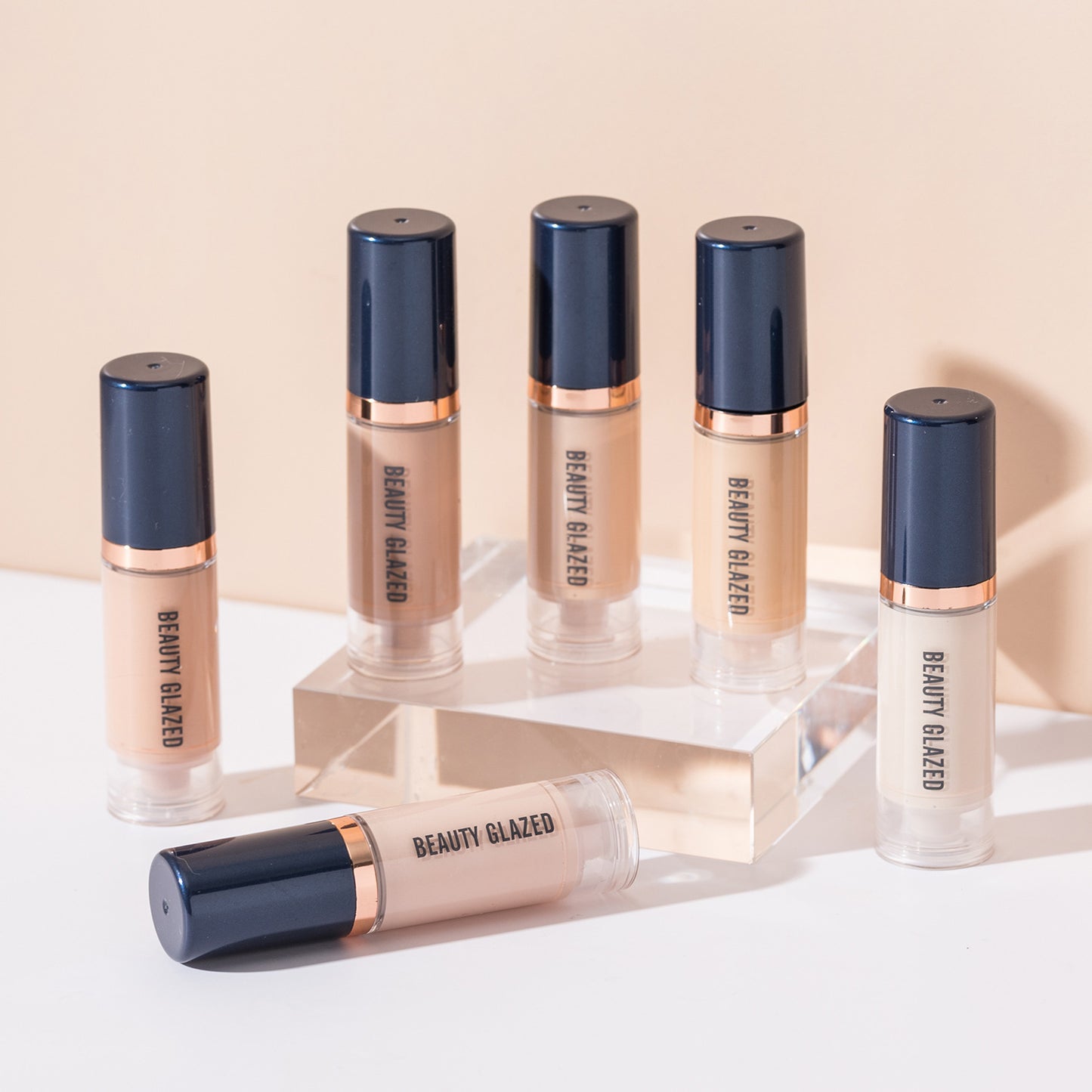 6 Farben Half Cover Make-up Primer nicht stecken - beautyshop-24