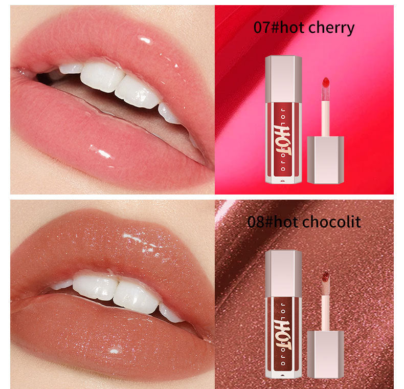 Transparent Lip Gloss Highlight Brightening Full Lips Lip Lacquer - beautyshop-24