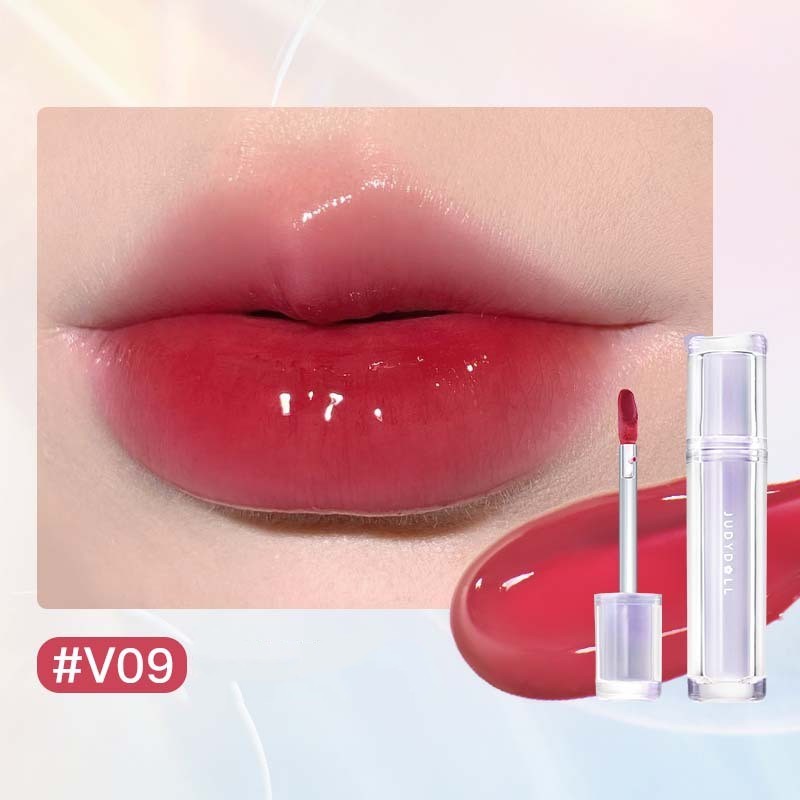 Iced Tea Mirror Lip Glaze Mirror Water Gloss Lip Gloss Glass Jelly Lip Brown Lipstick - beautyshop-24