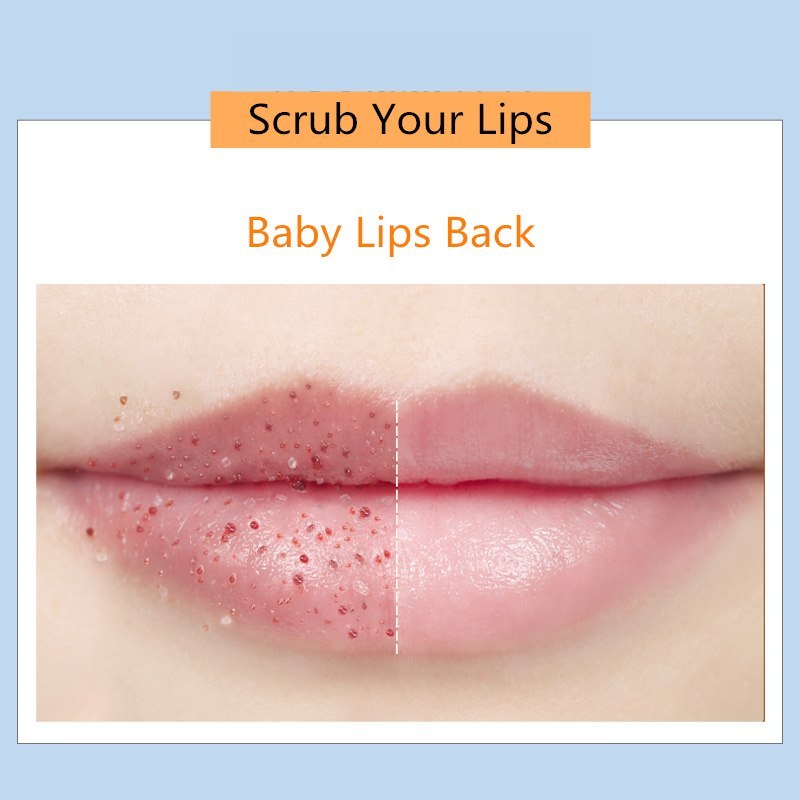 3.5g Shea Butter Lip Scrub Makeup Nourishing Moisturizing Lipbalm Anti Aging Exfoliating Full Lip Balm Remove Dead Skin Repair - beautyshop-24