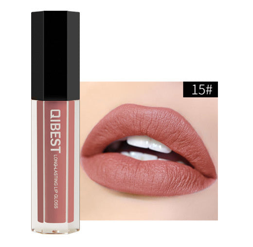 QIBEST Makeup Hexagonal Lip Gloss - beautyshop-24