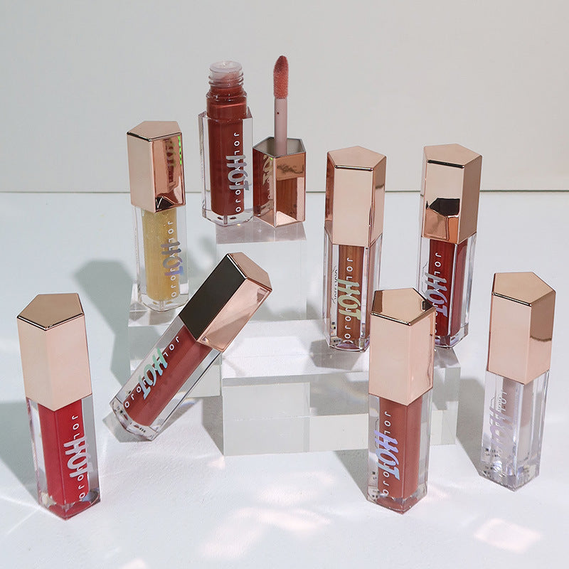 Transparent Lip Gloss Highlight Brightening Full Lips Lip Lacquer - beautyshop-24