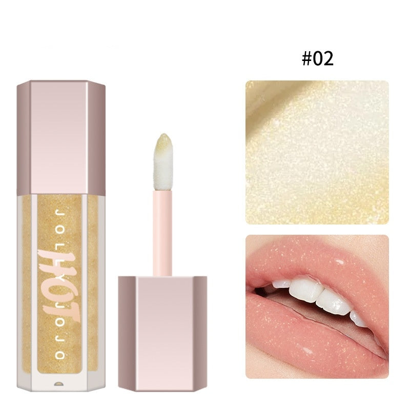 Transparent Lip Gloss Highlight Brightening Full Lips Lip Lacquer - beautyshop-24