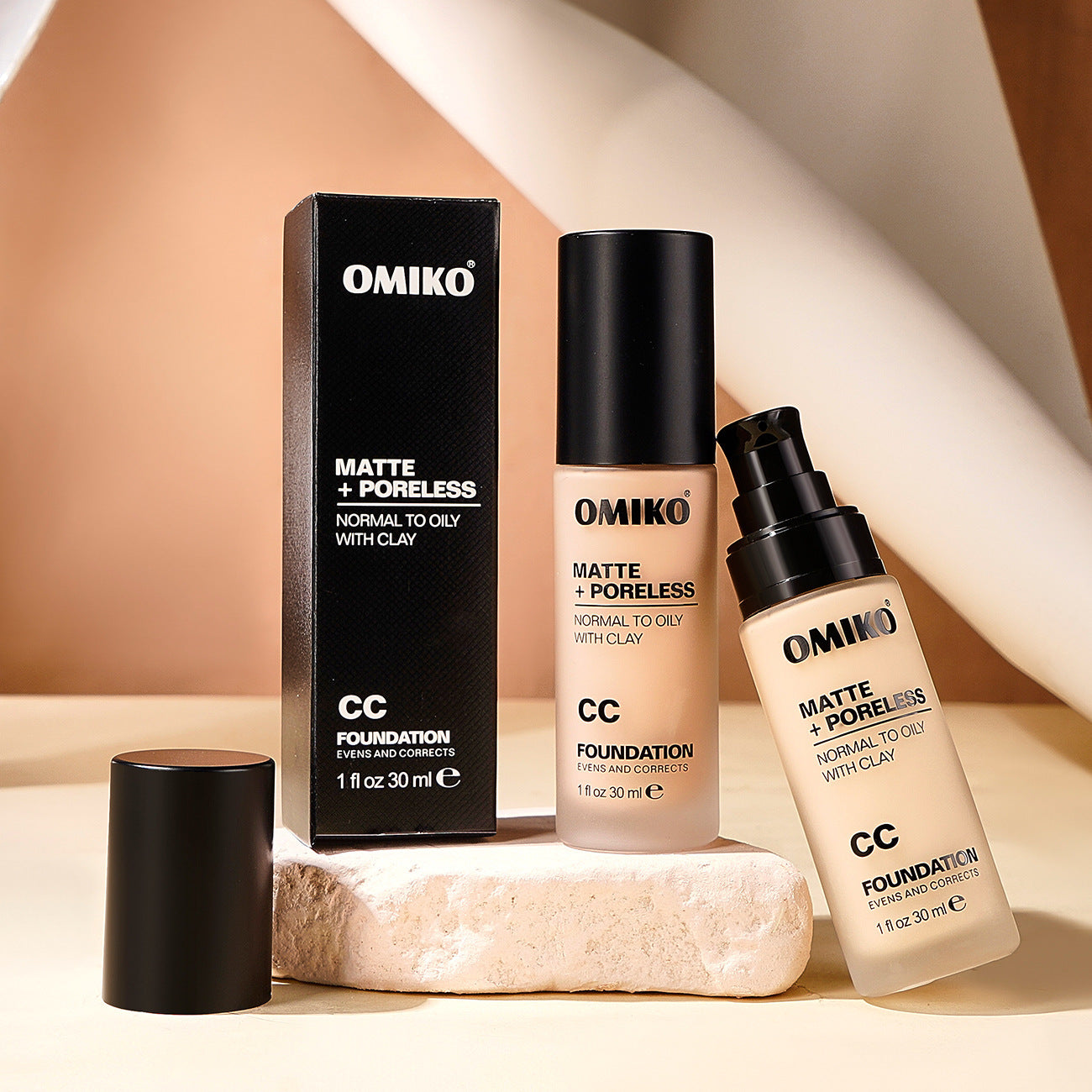 Natürliche gründliche flüssige Foundation Concealer Dauerhaft - beautyshop-24