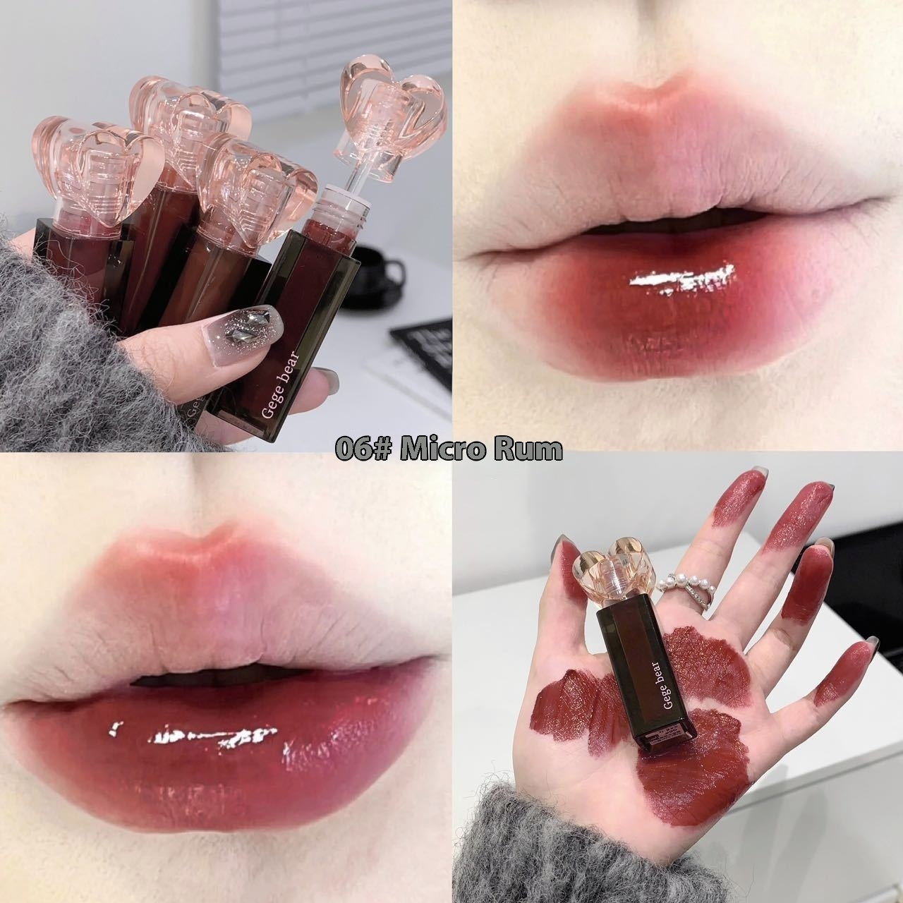 Moisturizing Lip Lacquer Moisturizing Water Light Mirror Makeup Color Rendering - beautyshop-24