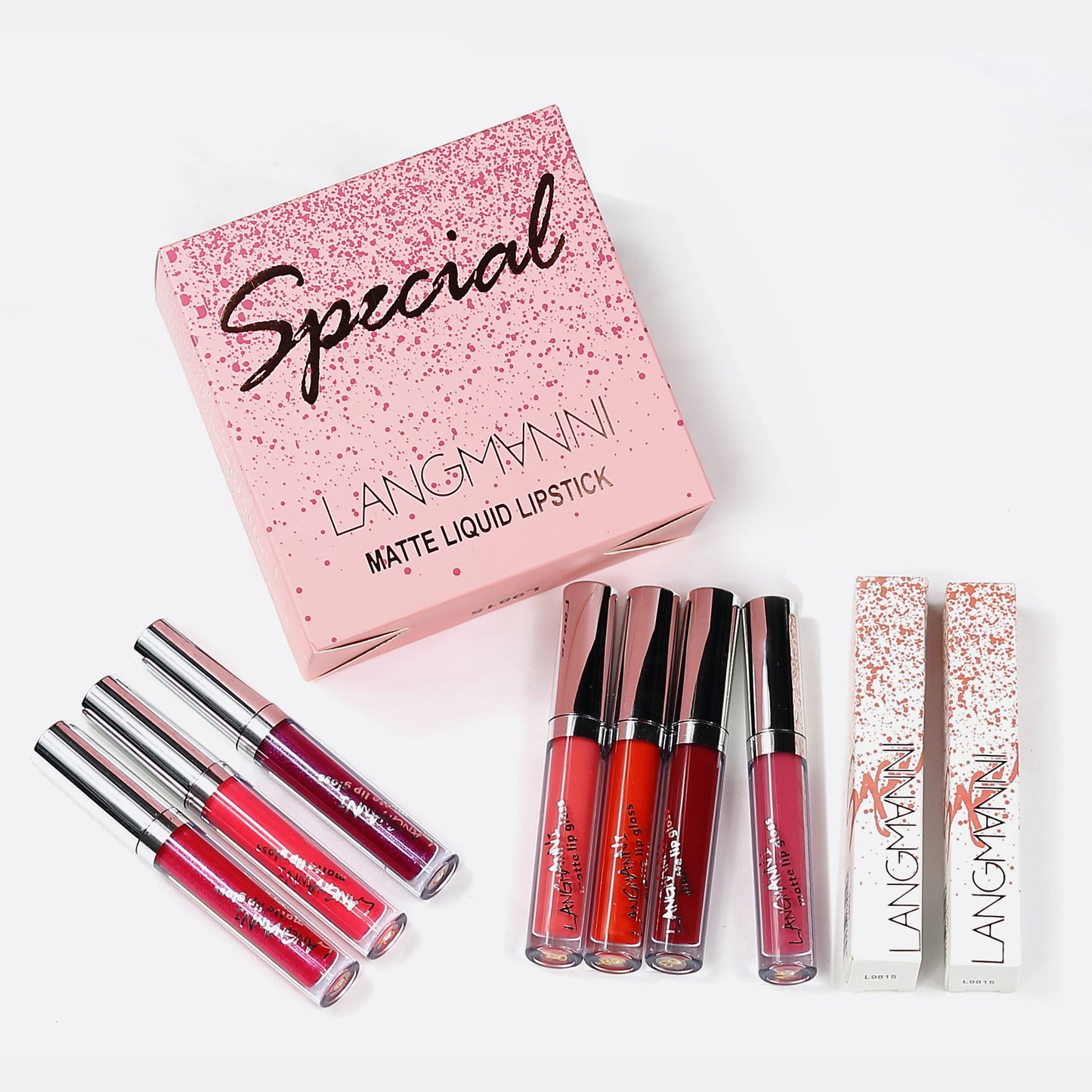 Lipstick 18 Count Lip Gloss Set Matte Velvet Lip Gloss - beautyshop-24