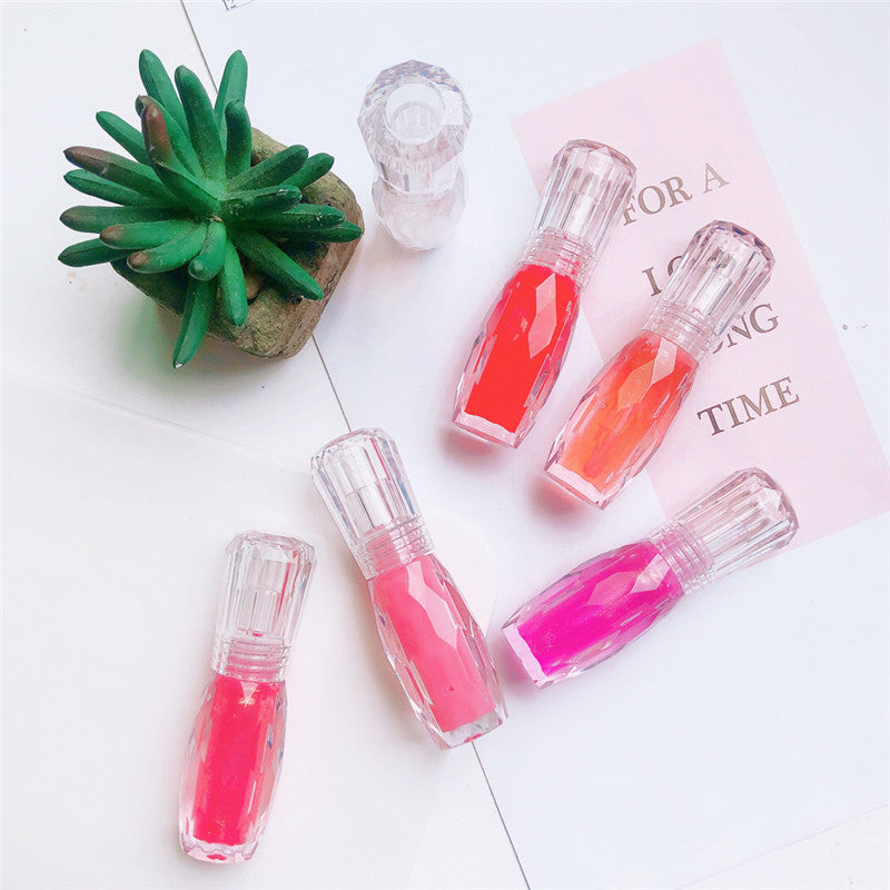 Natural mint lip gloss 3D crystal doodle lip gloss - beautyshop-24