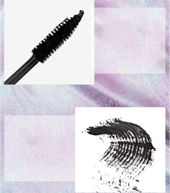 Starry Sky Slim Mascara Thick Curling Wasserfest, schweißfest und nicht leicht zu verwischen Make-Up Schwarze Wimperntusche