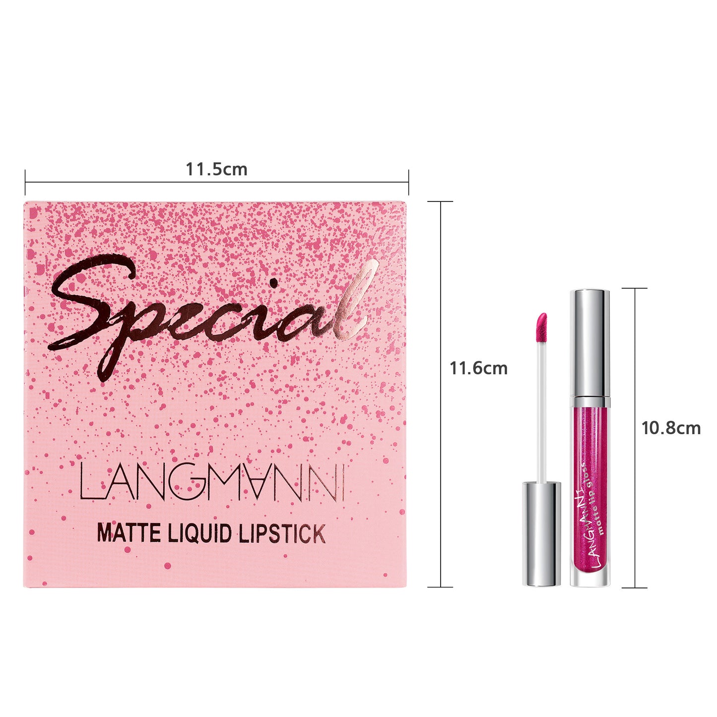 Lipstick 18 Count Lip Gloss Set Matte Velvet Lip Gloss - beautyshop-24