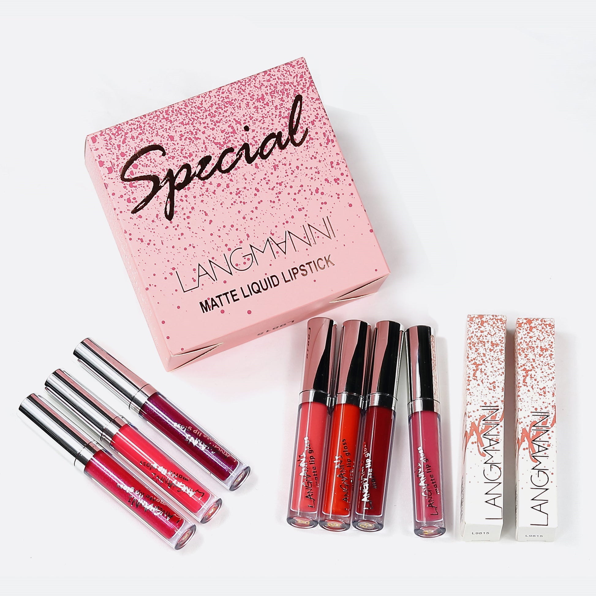 Lipstick 18 Count Lip Gloss Set Matte Velvet Lip Gloss - beautyshop-24